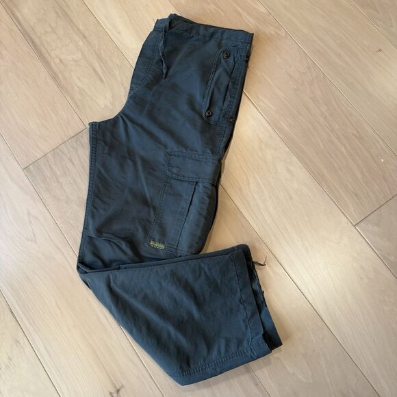 Vintage Levis Silver Tab Cargo Pants 37 Dark Gray 90s Baggy Streetwear Skater - Picture 10 of 10